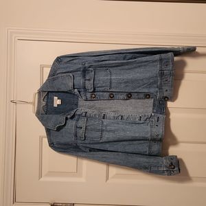 Christopher & banks vintage Jean jacket size small.